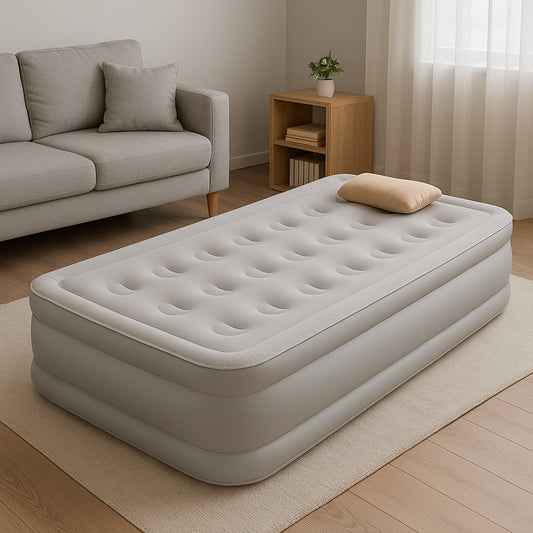 Portable Inflatable Bed Folding Lazy Bed (190x100x40 Cm 1 Pc)