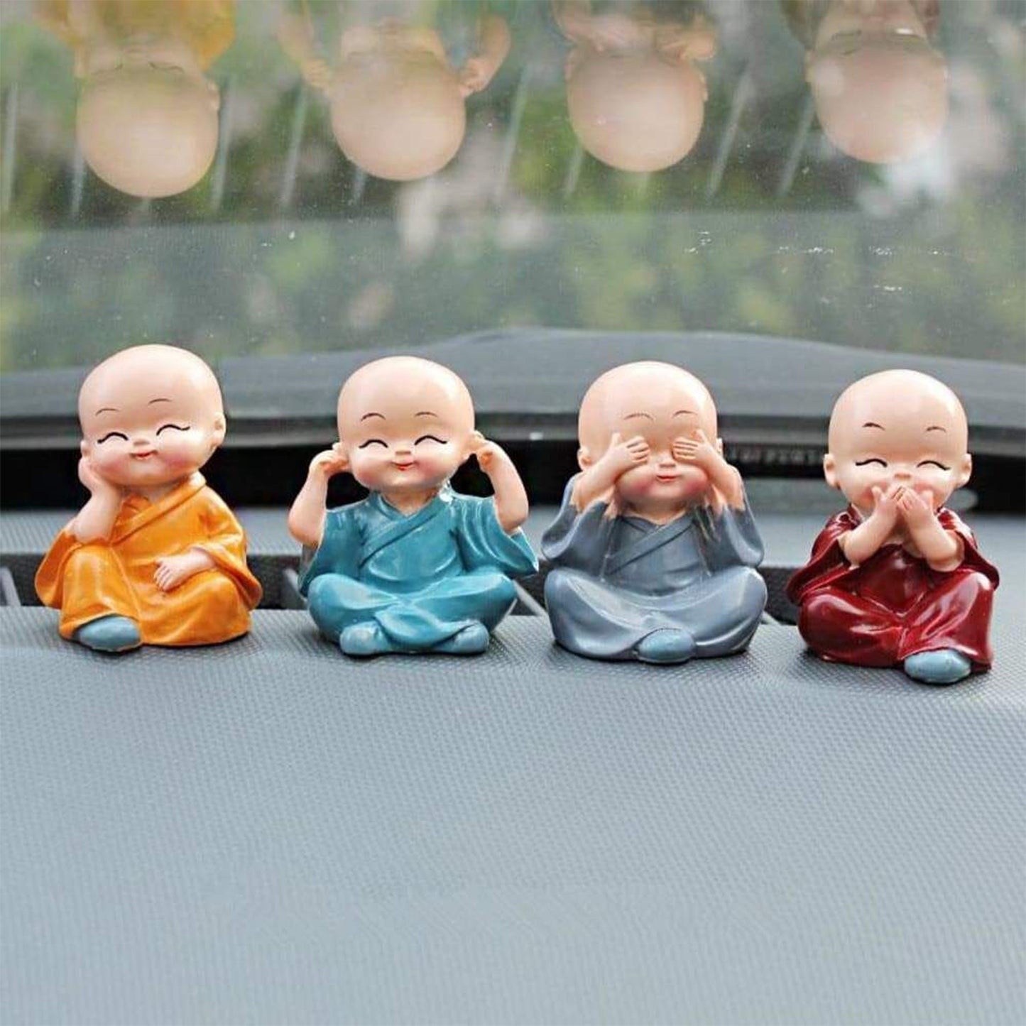 Baby Buddha 4pc And Show Piece