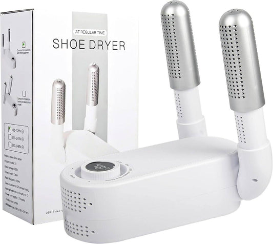 Electric Shoe Dryer & Deodorizer – Quick Dry + Odor Removal (Adjustable Heat & Timer)